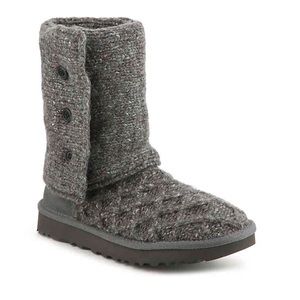 LATTICE CARDY UGG BOOTS